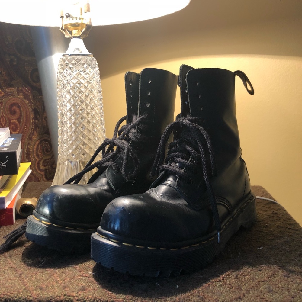Vintage Steel Toe Dr Martens